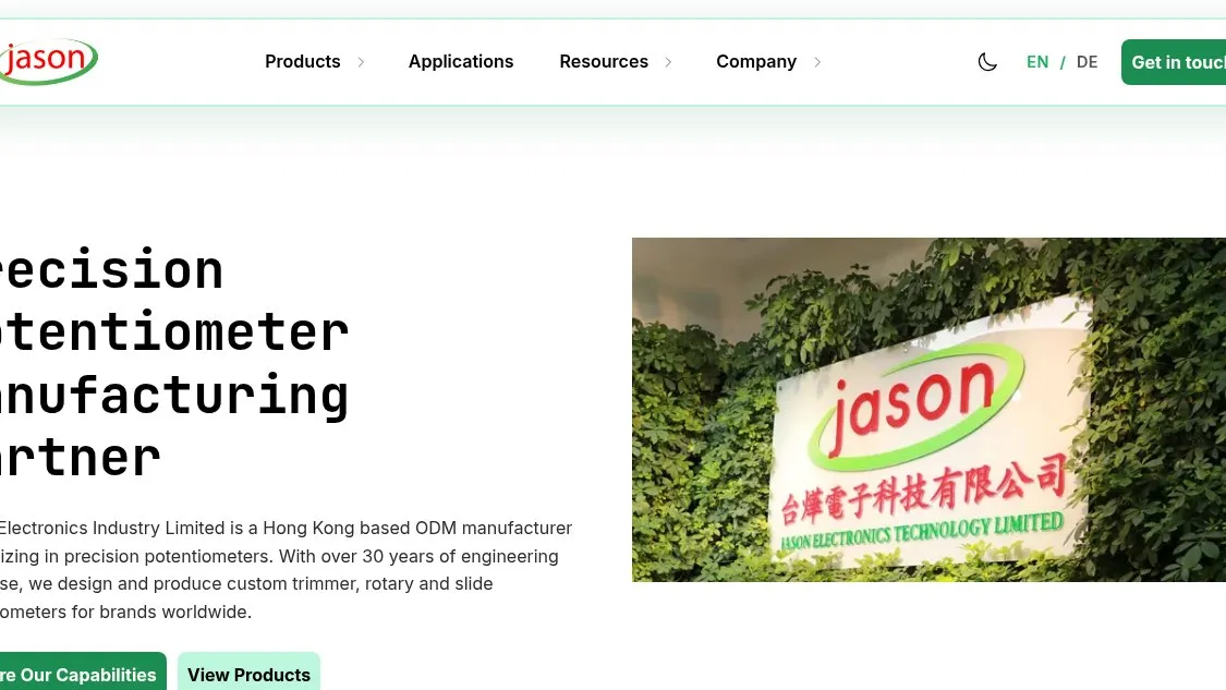 Jason Electronics — products & solutions site
